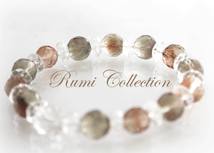 オレゴンサンストーンブレスレット** Rumi Collection **キラキラ